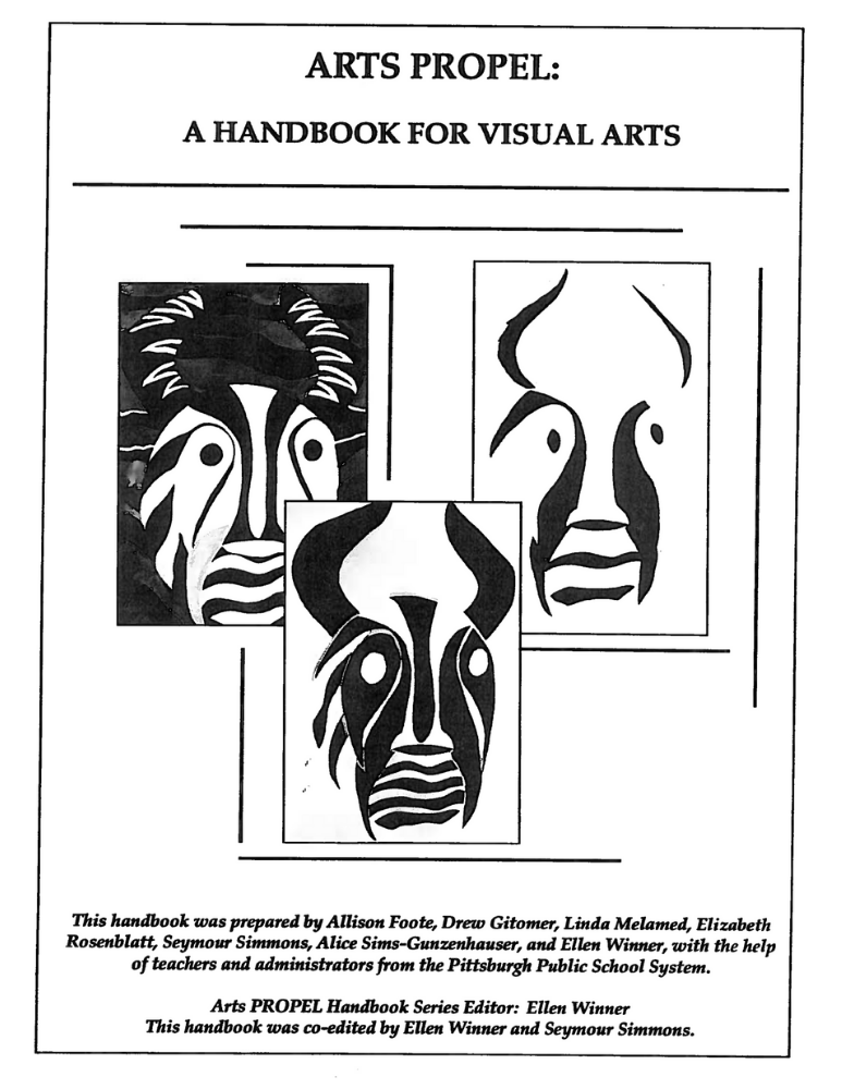 Arts PROPEL_ A Handbook for Visual Arts