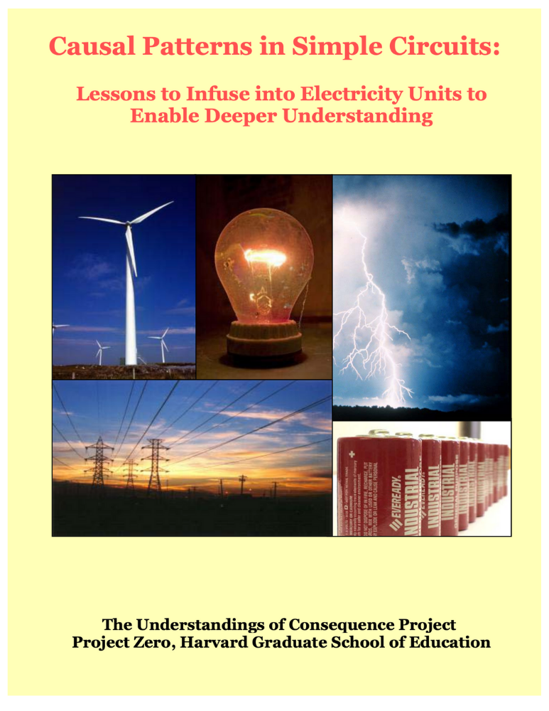 Causal Patterns in Simple Circuits