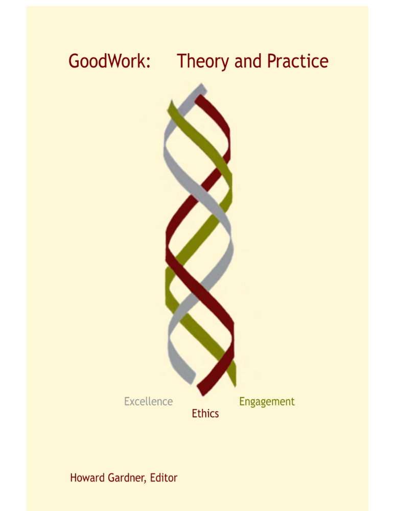 GoodWork_ Theory and Practice