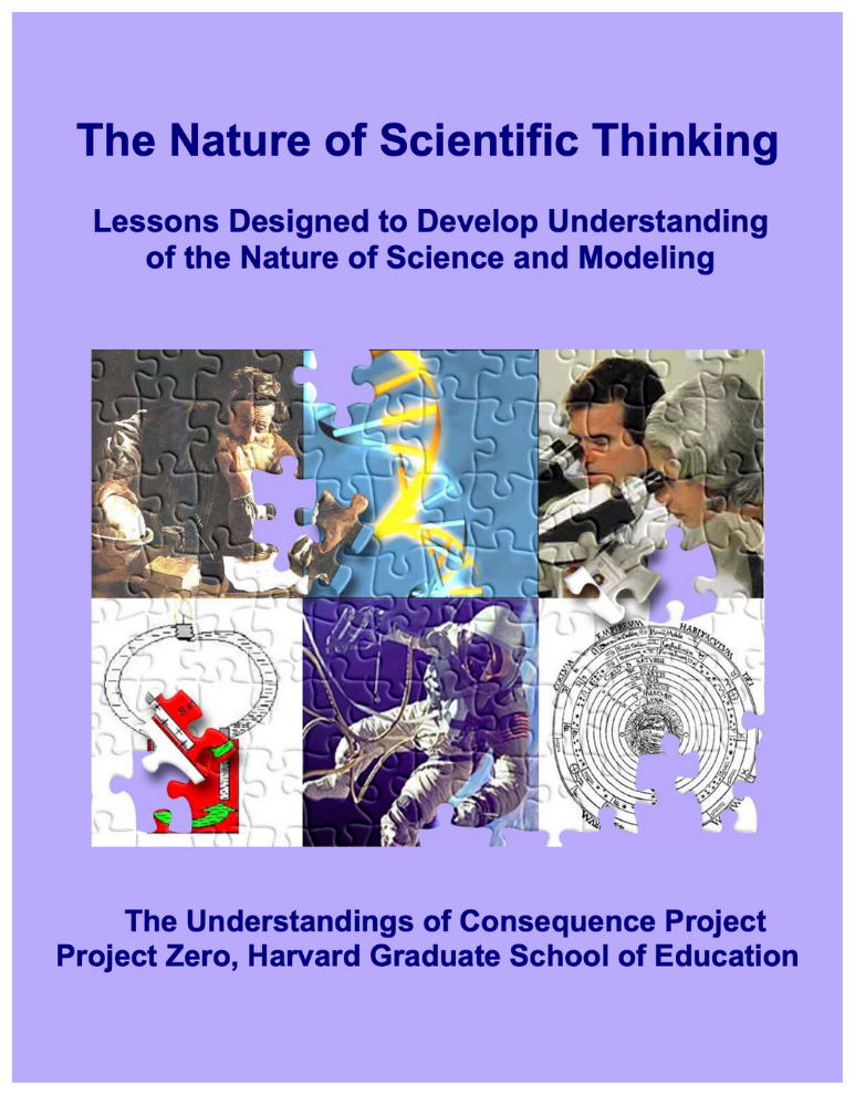 The Nature of Scientific Thinking Lessons