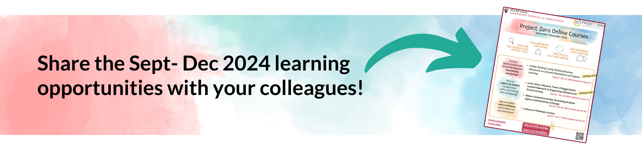 Share the September to December 2024 learning opportunities with your colleagues!